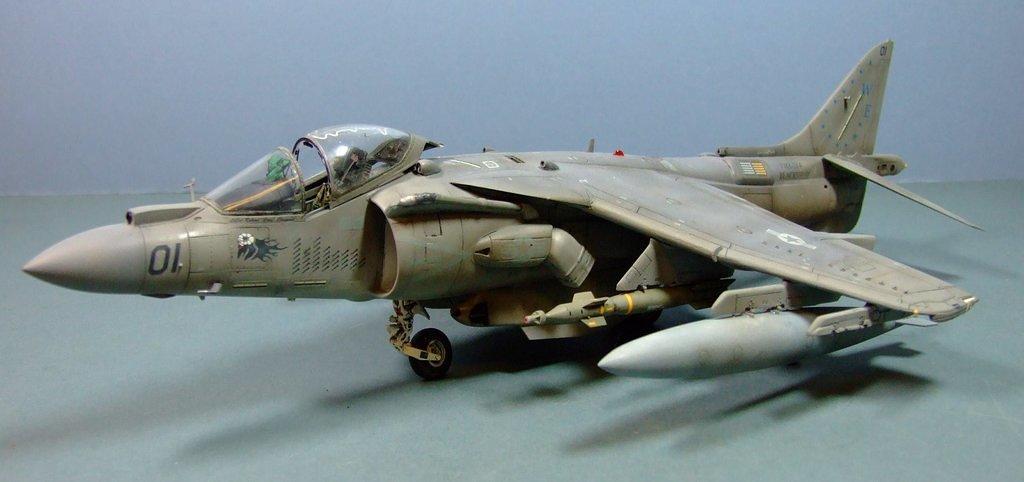 AV-8B+ Harrier II, VMA-214, USMC, Iraq 2014, 1:48
