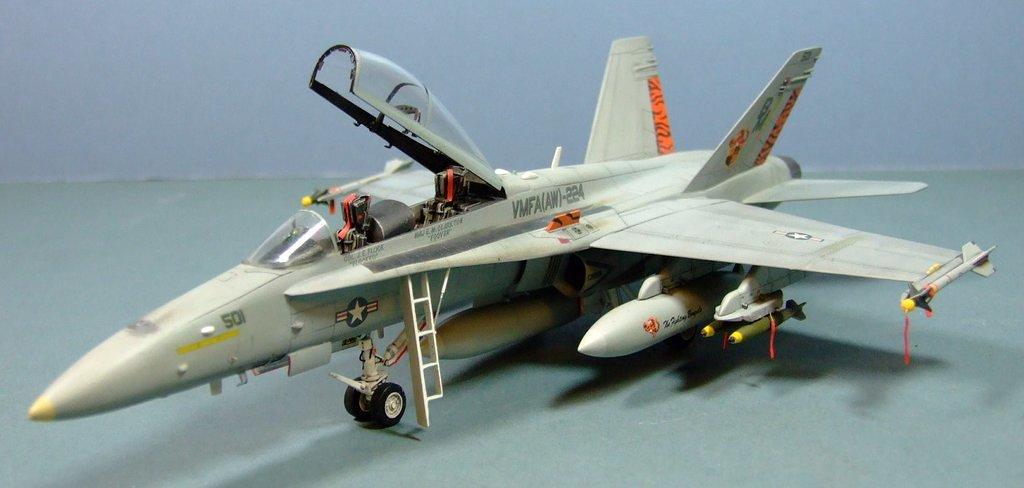 F/A-18D Hornet, VMFA(AW)-224, USMC, 1:72