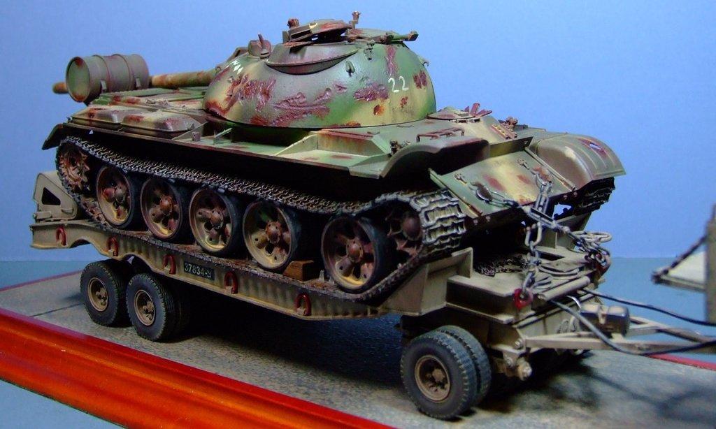 M9 Trailer and Syrian T-55, 1973, 1:35