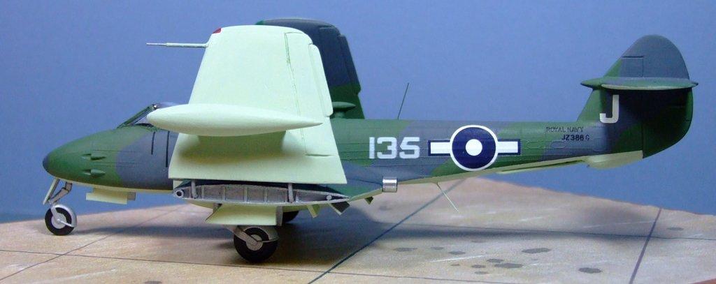Gloster Sea Meteor, 700 Sqdn, FAA, BPF, 1:72