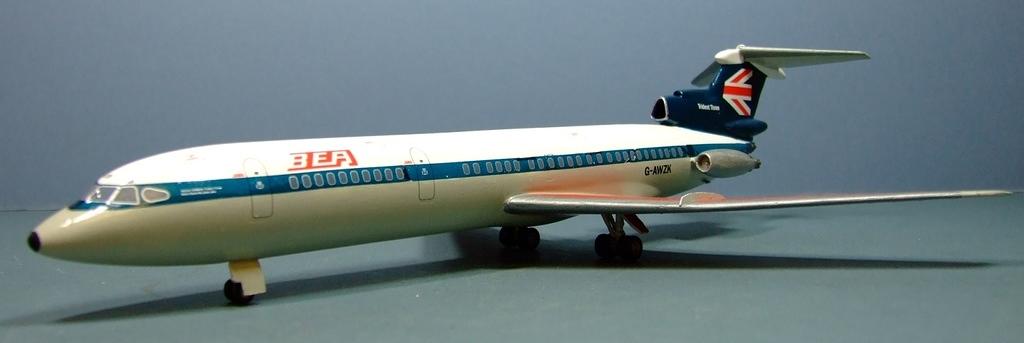HS(DH) Trident 3B, British European Airways, 1:144