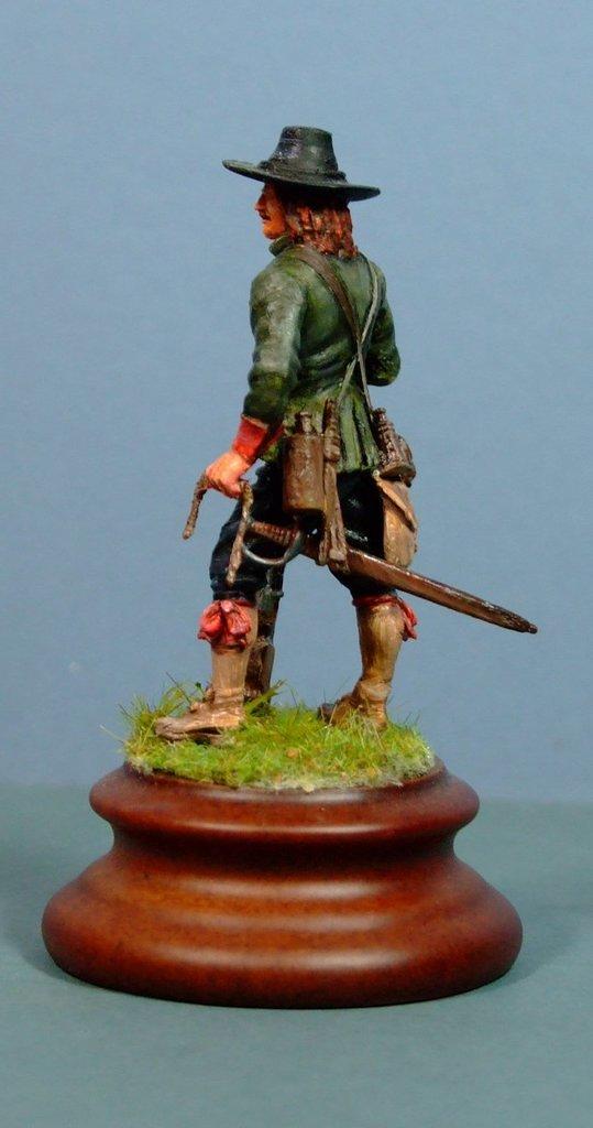 English Civil War Royalist Musketeer, 54mm
