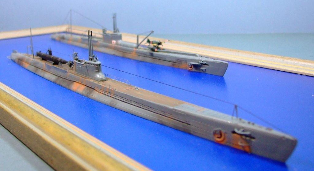 Imperial Japanese Navy submarines I-27 and I-21, 1:350