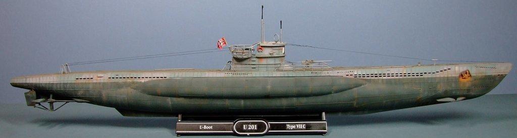 U-boat Type VIIC, U-201, 1:144