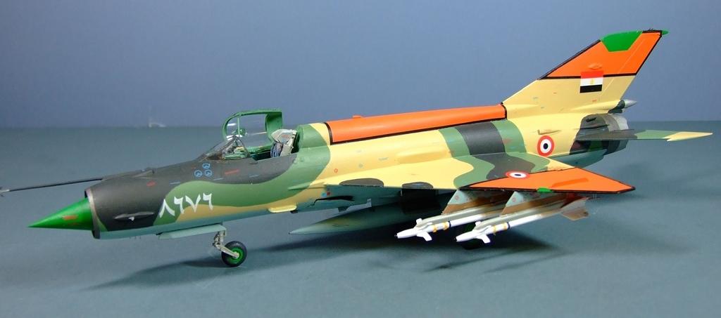 MiG-21NF, Egyptian AF, 1:48