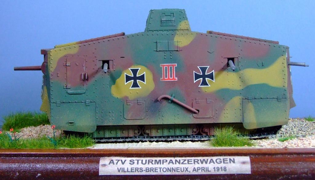 A7V Sturmpanzerwagen, Imperial German Army, 1:35