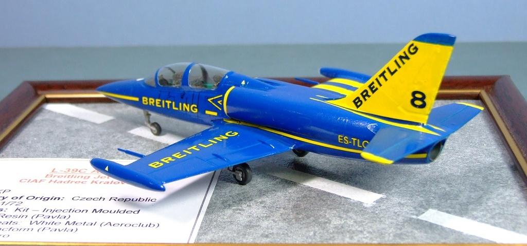 Aero L-39C Albatros, Breitling Jet Team, 2009, 1:72