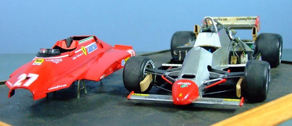Ferrari 126C2, Gilles Villeneuve, San Remo, 1982, 1:24