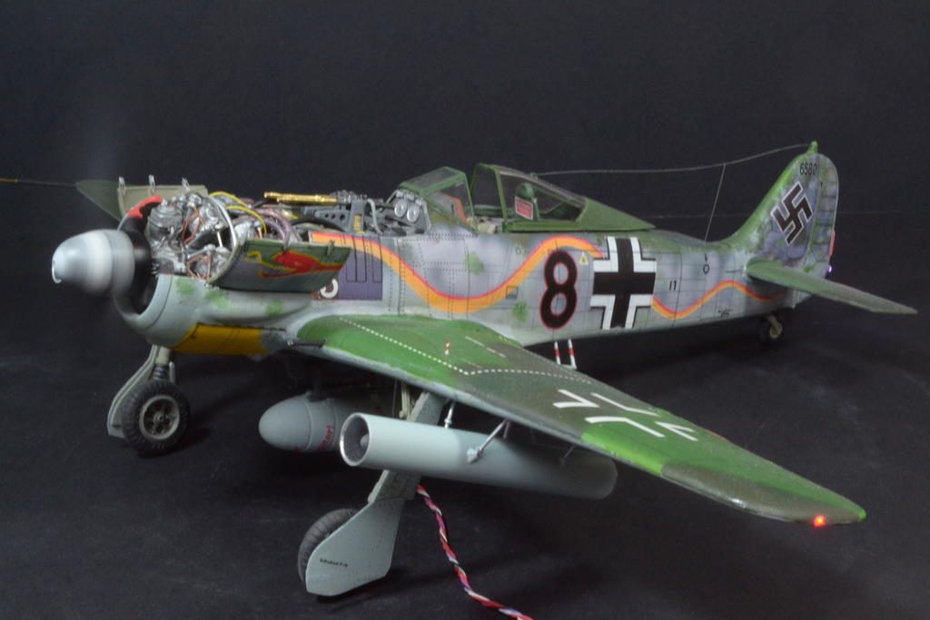 FW 190A8, 1:24 with decals instead of paint