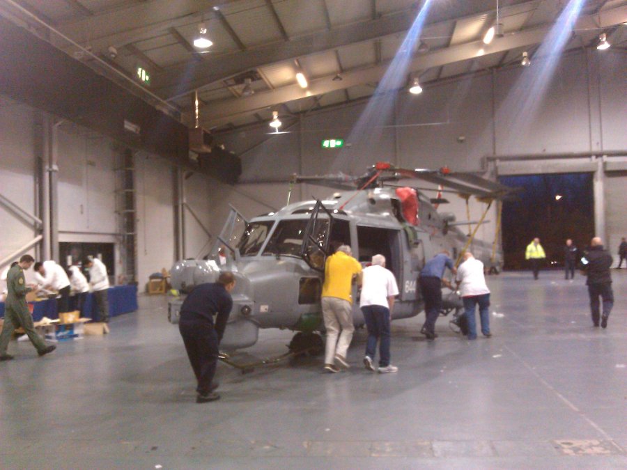 2012 we also take away helicopters as well as tables