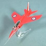 Folland Gnat T1, Red Arrows, RAF Kemble 1972, 1:72