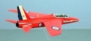 Folland Gnat T1, Red Arrows, RAF Kemble 1972, 1:72