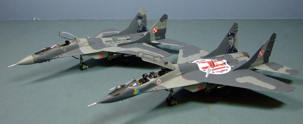MiG-29A, MiG-29UB, Polish Air Force, 1:72