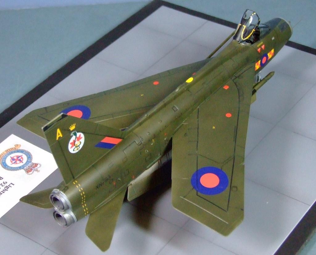 English Electric Lightning F.2A, 92 Sqdn, RAF Gutersloh, 1976, 1:72