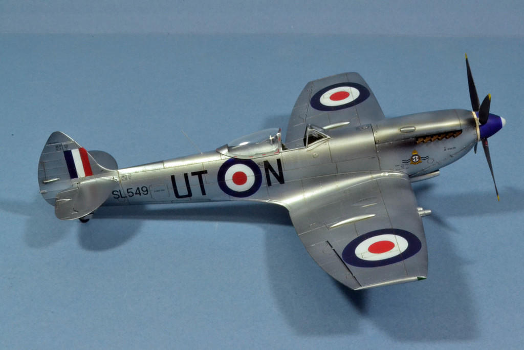 Spitfire Mk XVI, 17 Sqn Farnborough 1950