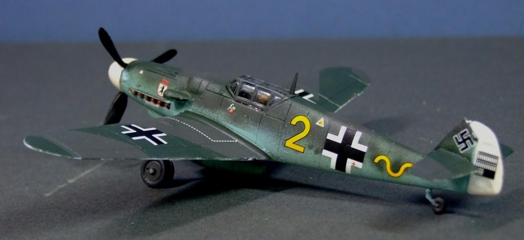 Messerschmitt Bg109G, Franz Stigler, JG27, 1:72