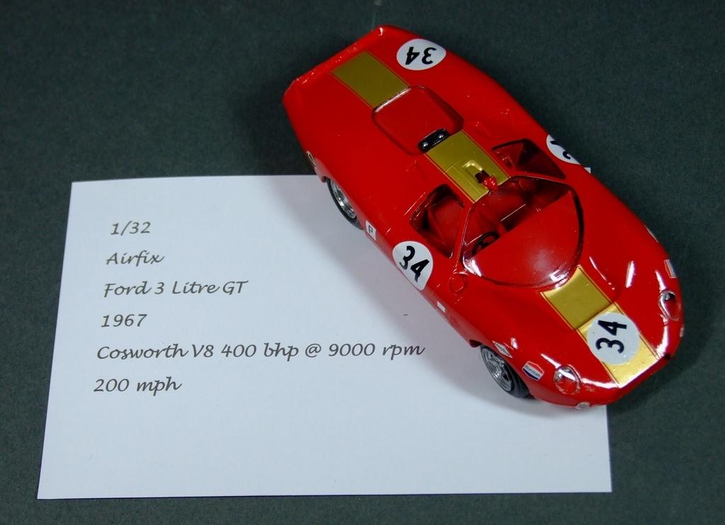 Ford 3 litre GT, 1:32