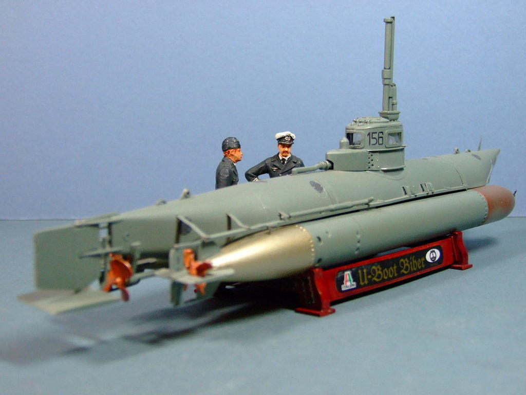 Biber midget submarine, 1:35