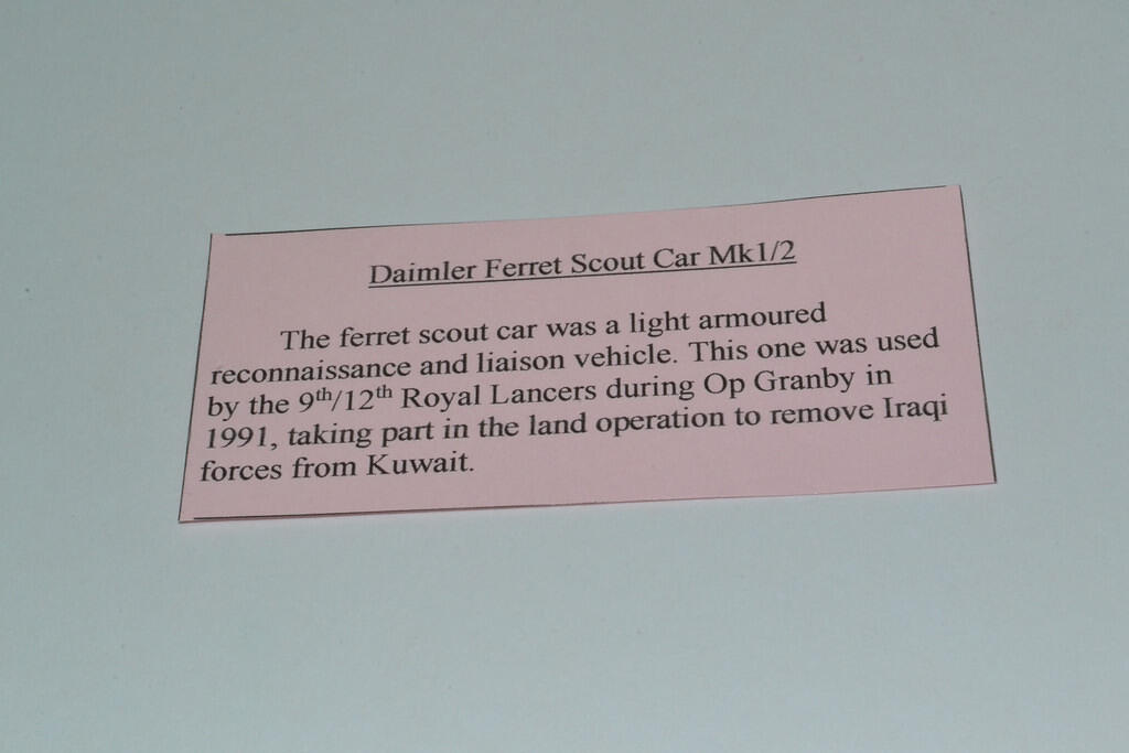 Ferret Scout Car