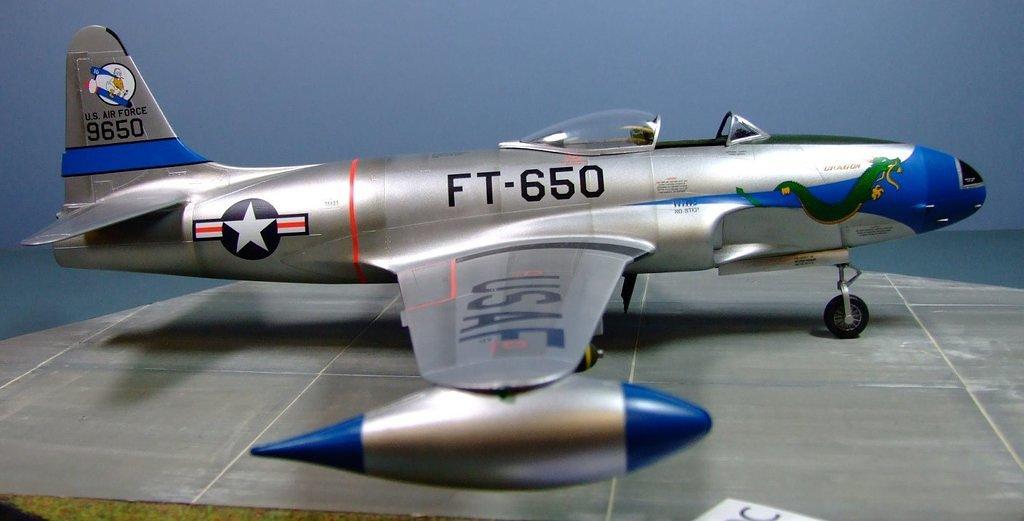 Lockheed F-80C Shooting Star, 16th FIS, Korea. 1951, 1:32