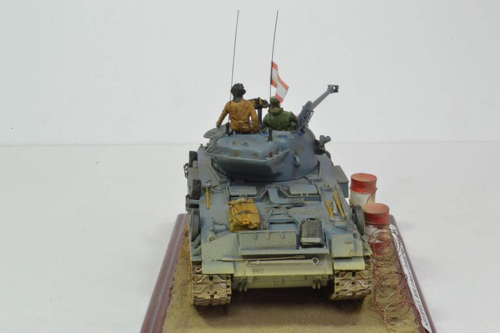 Sherman M50, Lebanese Christian Arab Militia, 1987