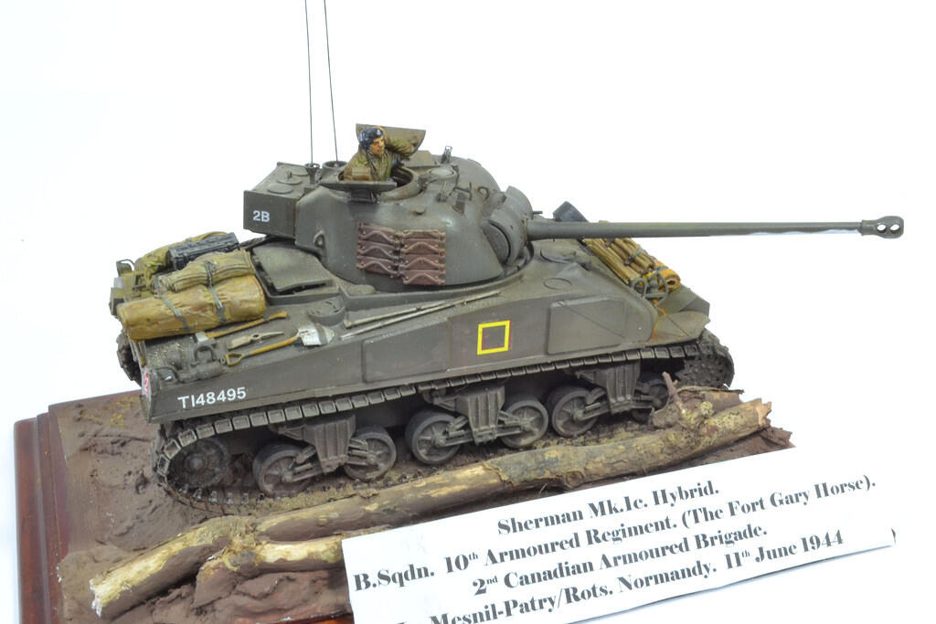 Sherman Mk Ic. Hybrid, Normandy, 11 June 1944