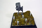 AT-ST and Stormtroopers